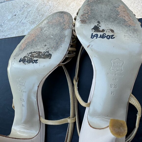 Via Spiga Strappy Sandals, Leather Made in Italy, 9.5M/46 Euro - Picture 8 of 9